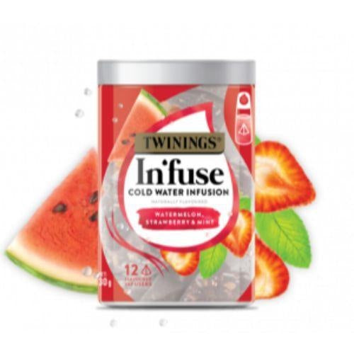 Twinings Cold Water Infuse Watermelon, Strawberry & Mint 12pk