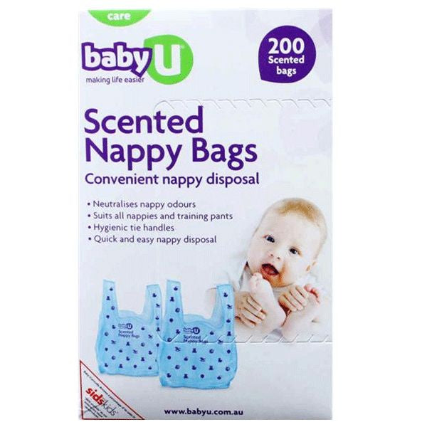 Baby U Nappy Sacks 200pk