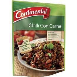 Continental Chilli Con Carne Recipe Base Serves 4 40g