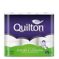 Quilton 3 Ply Double Length Toilet Tissue 9pk