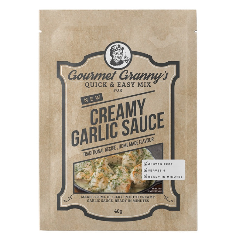 Gourmet Granny's Creamy Garlic Sauce 40g