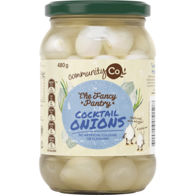 Community Co Cocktail Onions 480g