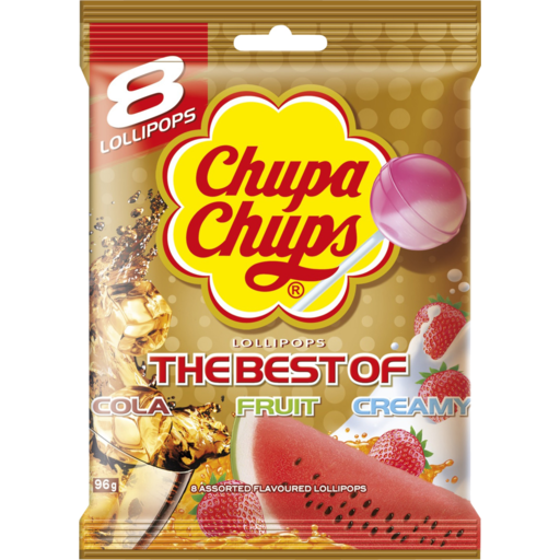 Chupa Chups Lollipops 25pk 300g