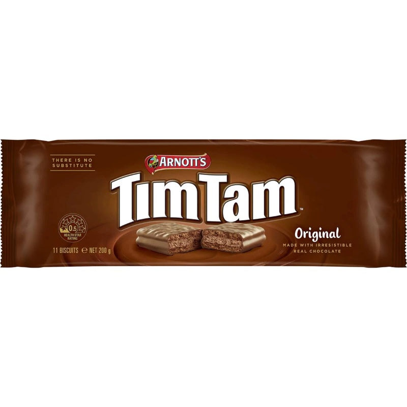 Arnotts Tim Tam Chocolate Biscuits Original 200g