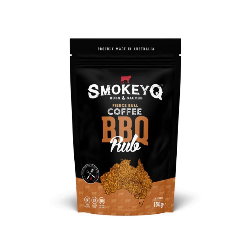 Smokey Q Fierce Bull Coffee Rub 150gm