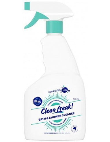 Community Co Clean Freak Bath & Shower Spray 750ml