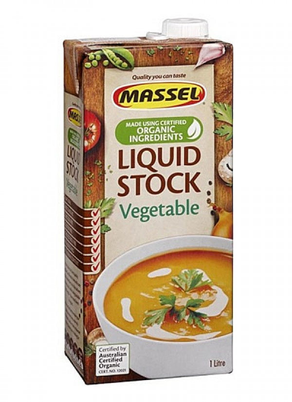 Massel Organic Liquid Stock Vegetable 1L