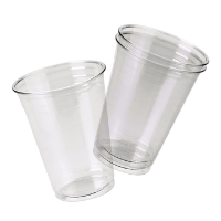 Cast Away Clear Plastic Cup 375ml 50pk