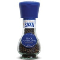 Saxa Black Peppercorn Grinder 45g