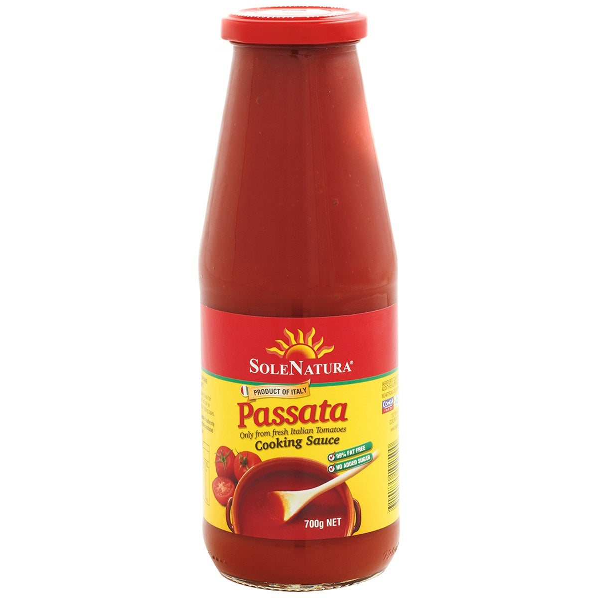 SoleNatura Passata Tomato Cooking Sauce 700g