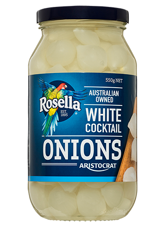 Rosella White Cocktail Onions 550g