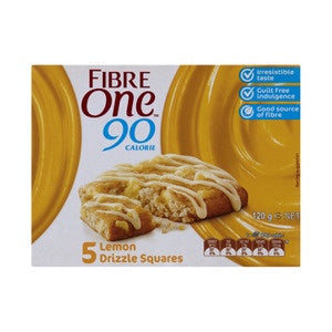 Fibre One Lemon Drizzle 5 Bars 120g