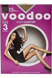 Voodoo Purple Comfort Brief Pk 3 Celestial Tall Stockings