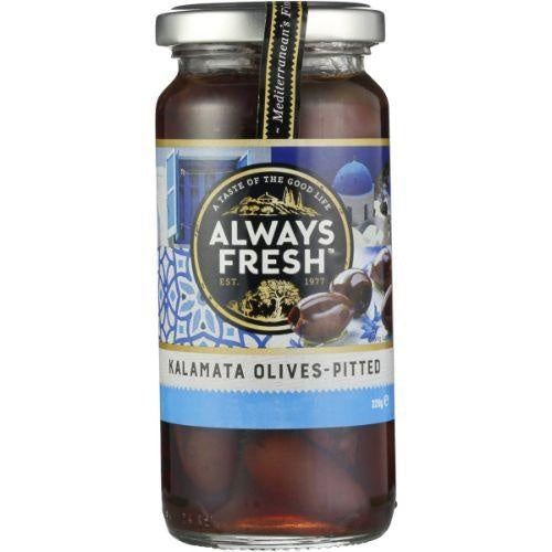 Always Fresh Kalamata Olives Pitted 220g