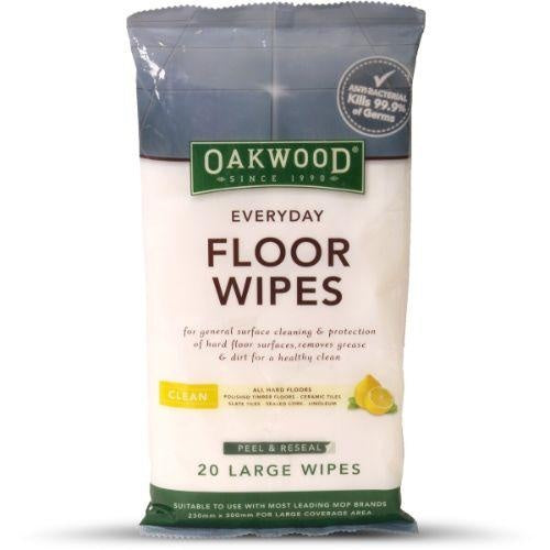 Oakwood Floor Wipes 20pk