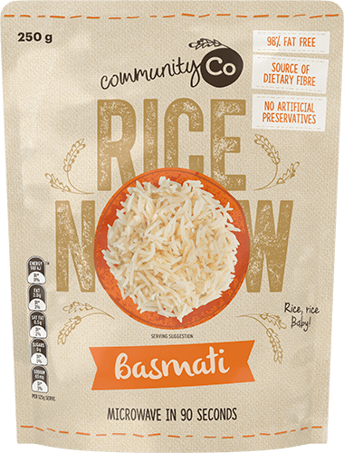 Community Co Basmati Microwaveable Rice 250g