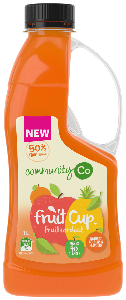 Community Co Fruit Cup Cordial 1L