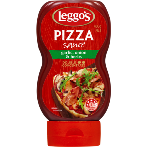 Leggo's Pizza Sauce Garlic, Onion & Herbs 400g