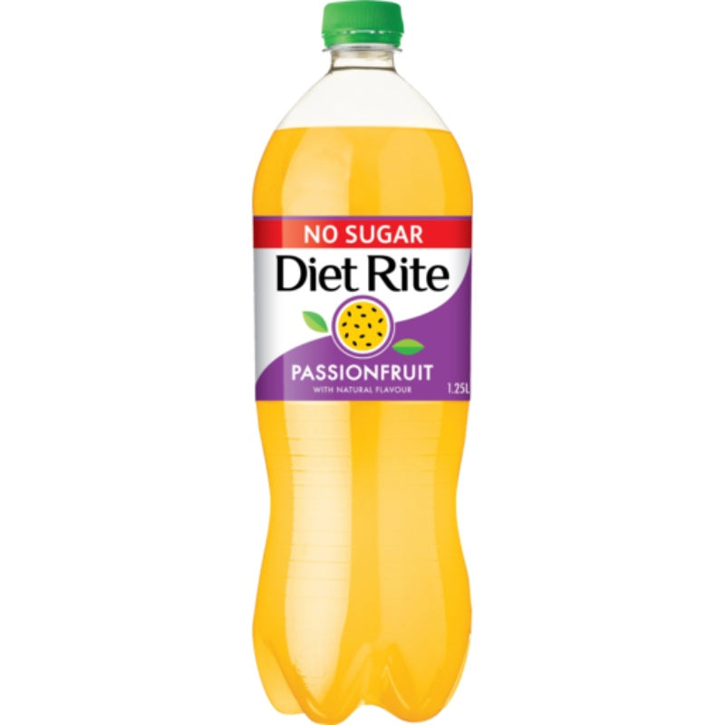 Diet Rite Passionfruit 1.25L