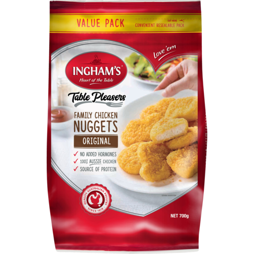 Inghams Family Chicken Nuggets Original 700g