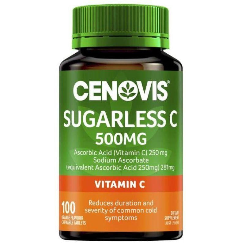 Cenovis Sugarless C 500mg 100 Tablets