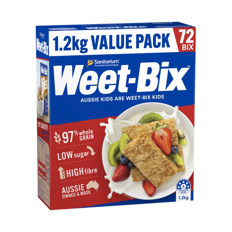 Sanitarium Weet-bix Breakfast Cereal 1.2kg