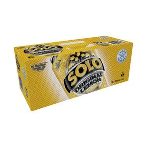 Schweppes Solo Cans 375ml 10pk