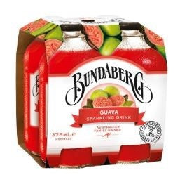 Bundaberg Brewed Guava 375ml 4pk