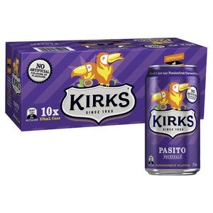 Kirks Pasito Cans 375ml 10pk