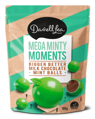 Darrell Lea Mega Minty Moments Mint Balls 168g