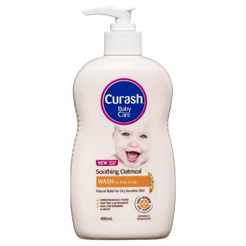 Curash Babycare Soothing Oatmeal Wash 400ml