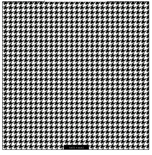 Honourable Houndstooth Square Greaseproof Paper 10pk