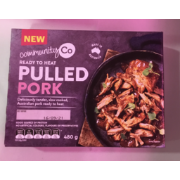 Community Co Slow Cooked Pulled Pork 480g