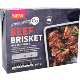 Community Co Slow Cooked Beef Brisket 500g