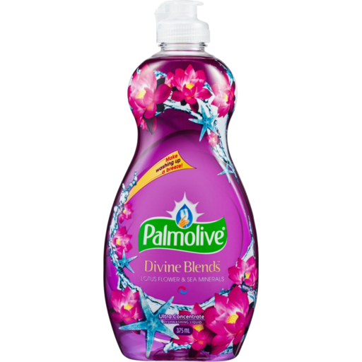 Palmolive Lotus & Sea Minerals Dishwashing Detergent 375ml