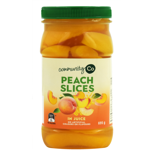 Community Co Peaches In Juice 695g