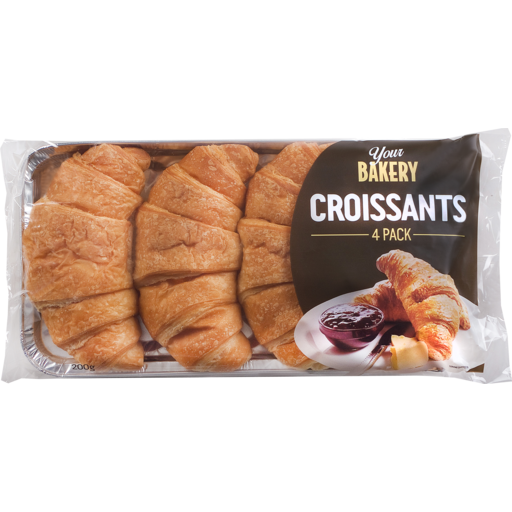 Your Bakery Croissant 4pk 200g