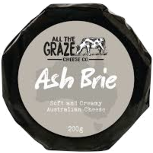 All The Graze Ash Brie 200gm