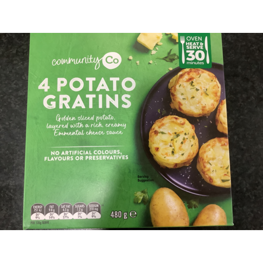 Community Co Potato Gratin 480g