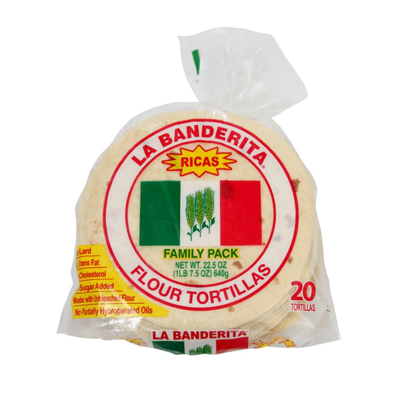 La Banderita Family Pack 6'' Family Tortillas 20pk