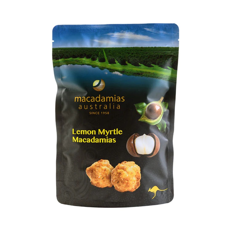 Lemon Myrtle Macadamias 75g