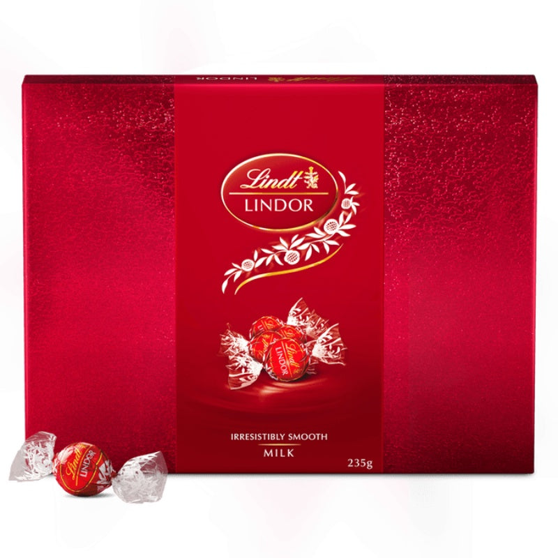 Lindt Lindor Milk Chocolate Balls Gift Box 235g