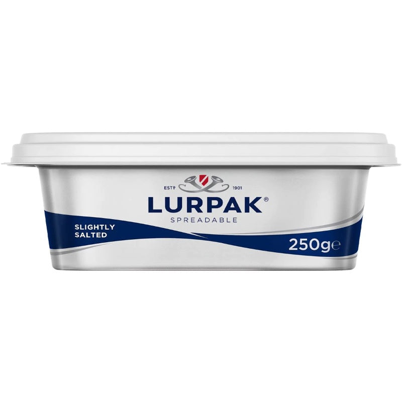 Lurpak Slightly Salted Spreadable Butter 250g