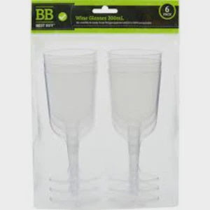 Best Buy Wine Glass Recyclable 6 Pack