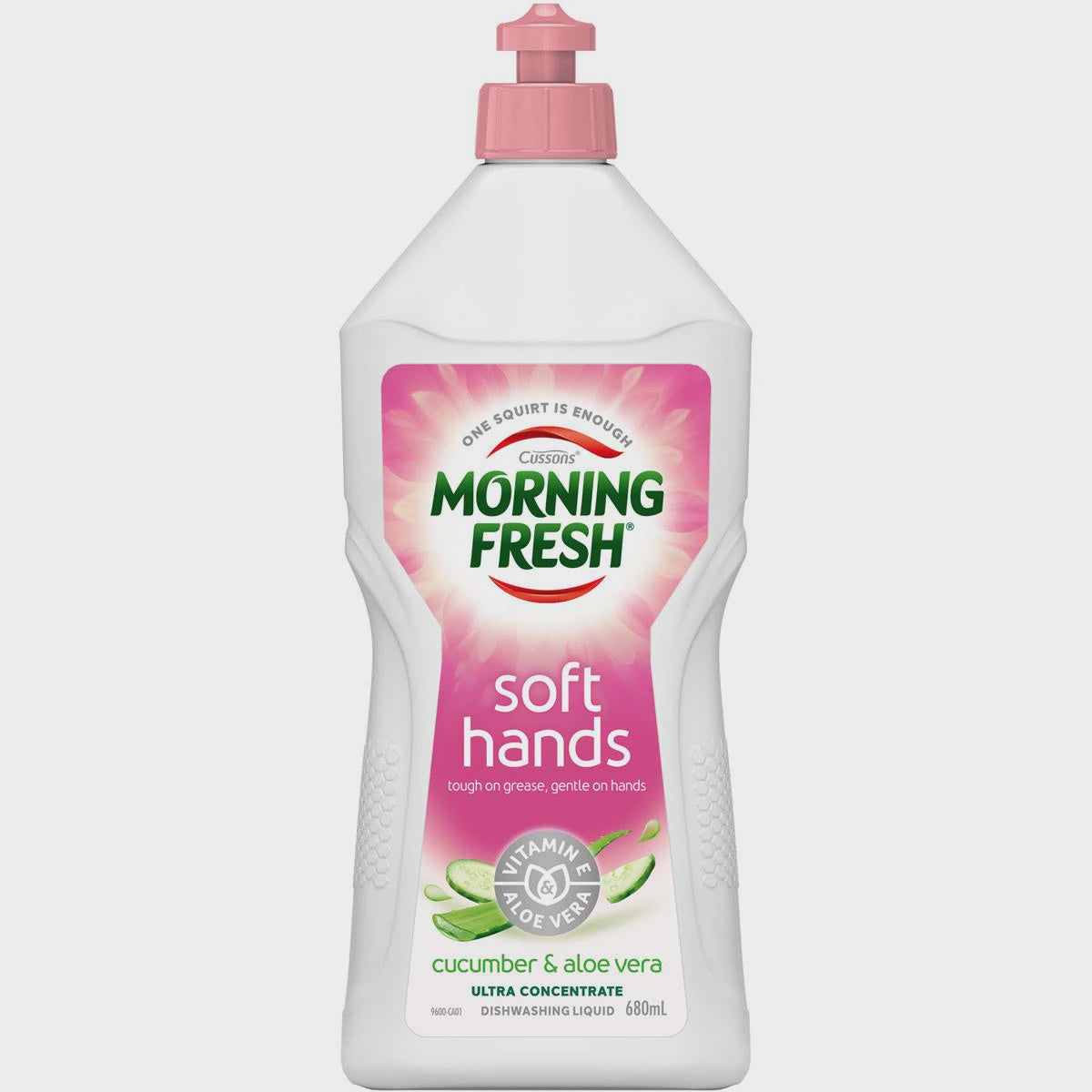 Morning Fresh Soft Hands Dishwashing Liquid Cucumber & Aloe Vera 680ml