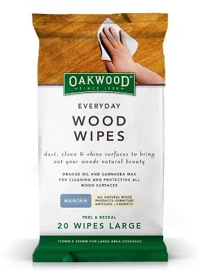 Oakwood Everyday Wood Wipes 20pk