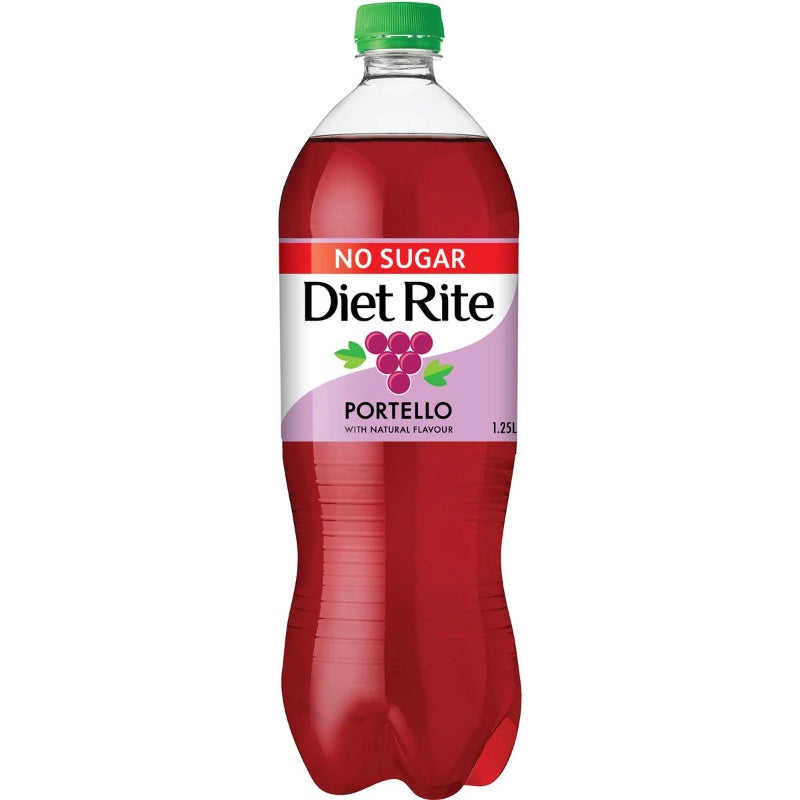 Diet Rite Grape Portello 1.25L