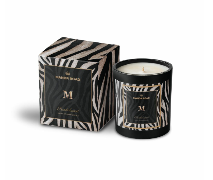 Manor Road Sandalwood Candle 300ml