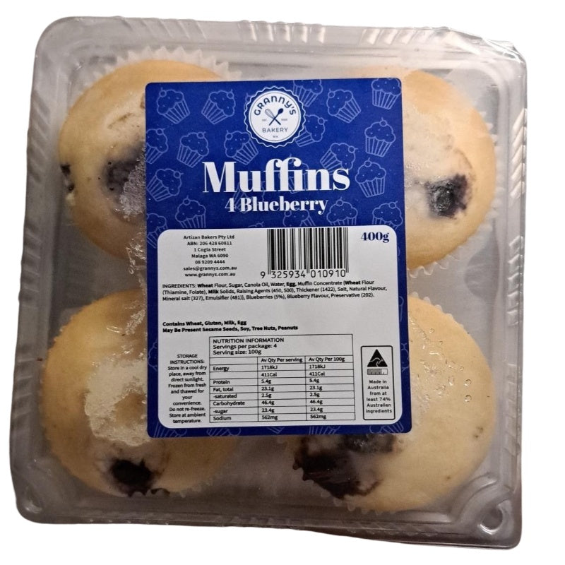 Grannys Muffin Blueberry 400g