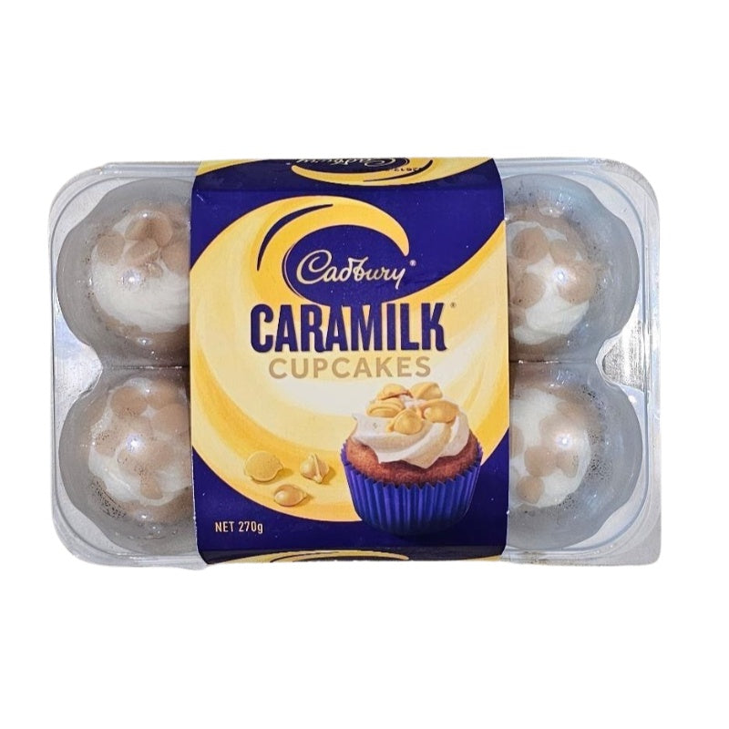 Cadbury Dairy Caramilk Cupcakes 6 Pack | 270g